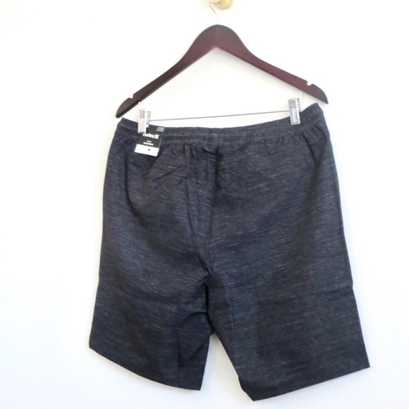 NEW! Hurley Pull On Hybrid Walk Shorts Quick Dry Gray Mens S, M, L, XL - Picture 8 of 15
